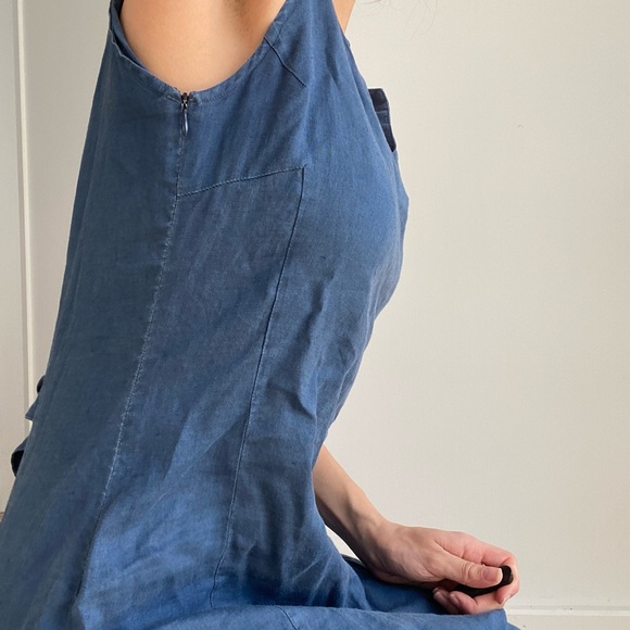 **SOLD DO NOT BUY** 90s Jean maxi dress!! - Picture 5 of 6